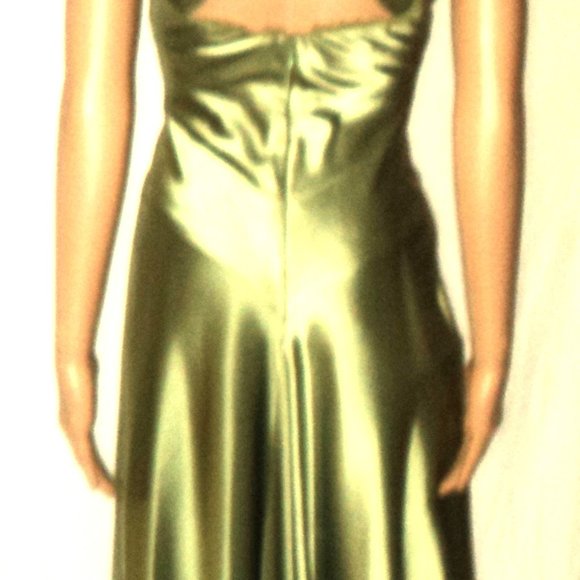 Special Occasion After Five Holiday Dress with Faux Vintage Art Deco Styling - Picture 5 of 14